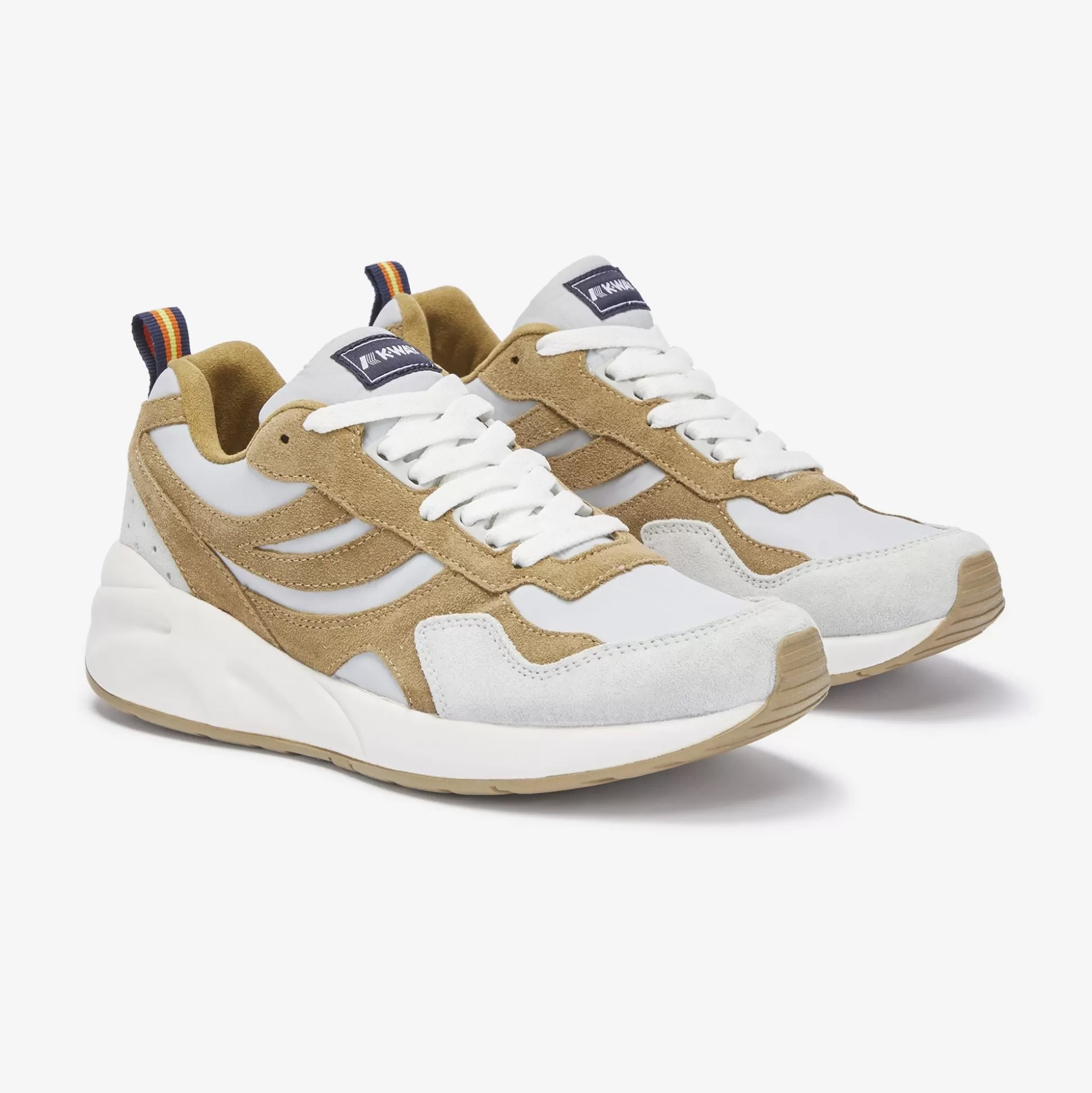Fashion K-Way TRAINING 3.0 LACES Greylt-beigekhaki-white
