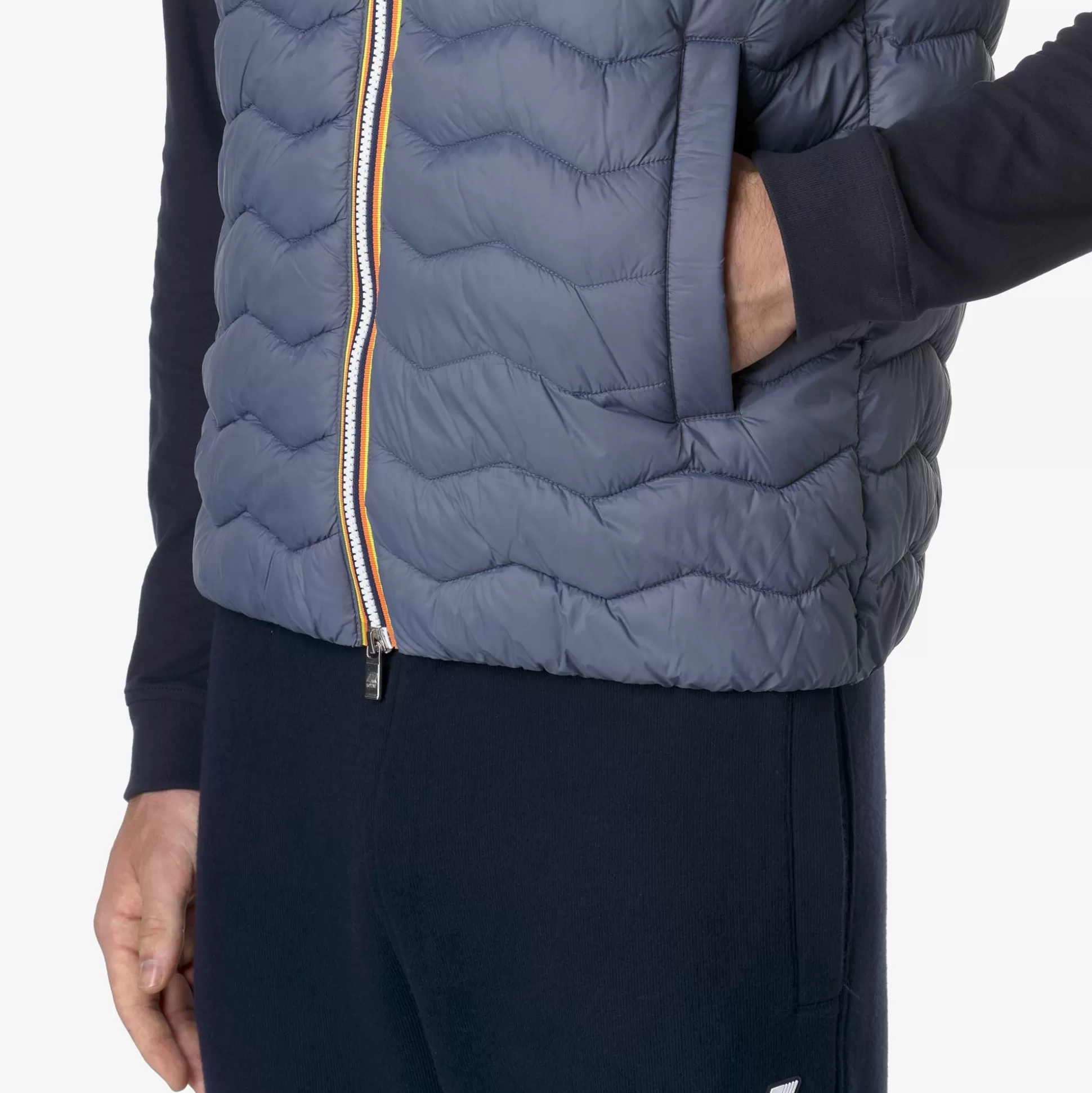 Best Sale K-Way VALEN QUILTED WARM Greyblueavio
