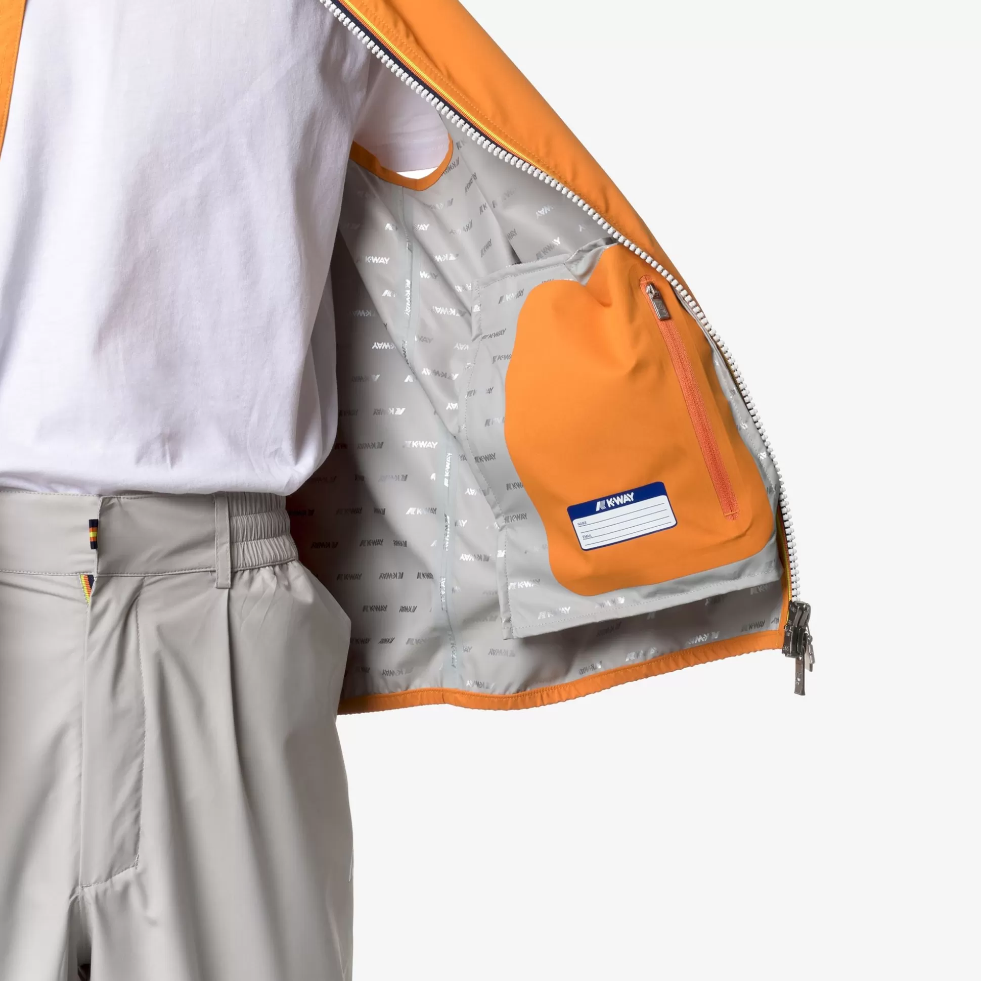 Fashion K-Way VALEN STRETCH DOT Orangemd
