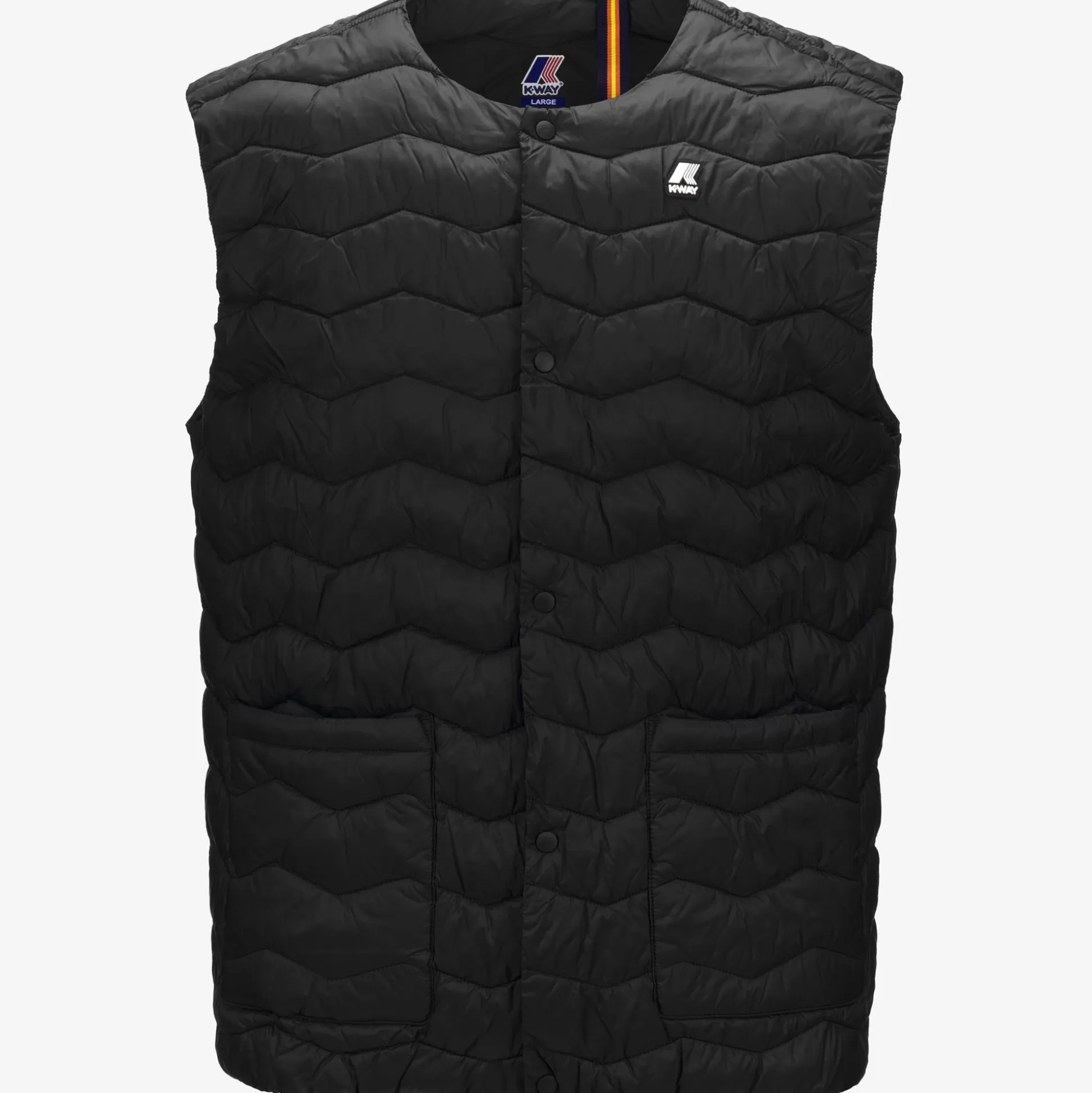 Discount K-Way VALTY QUILTED WARM Blackpure