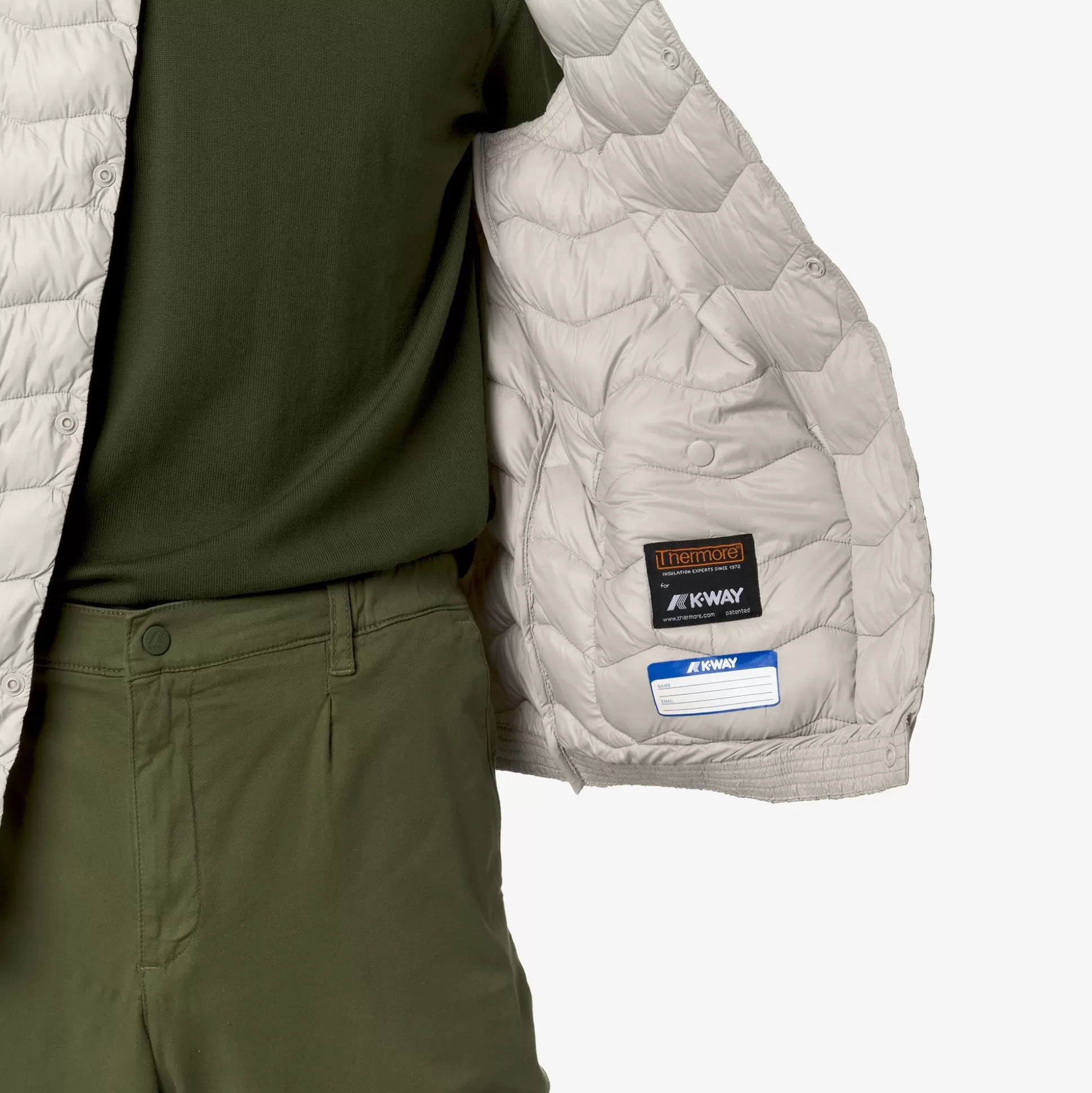 Sale K-Way VALTY QUILTED WARM Beigelt