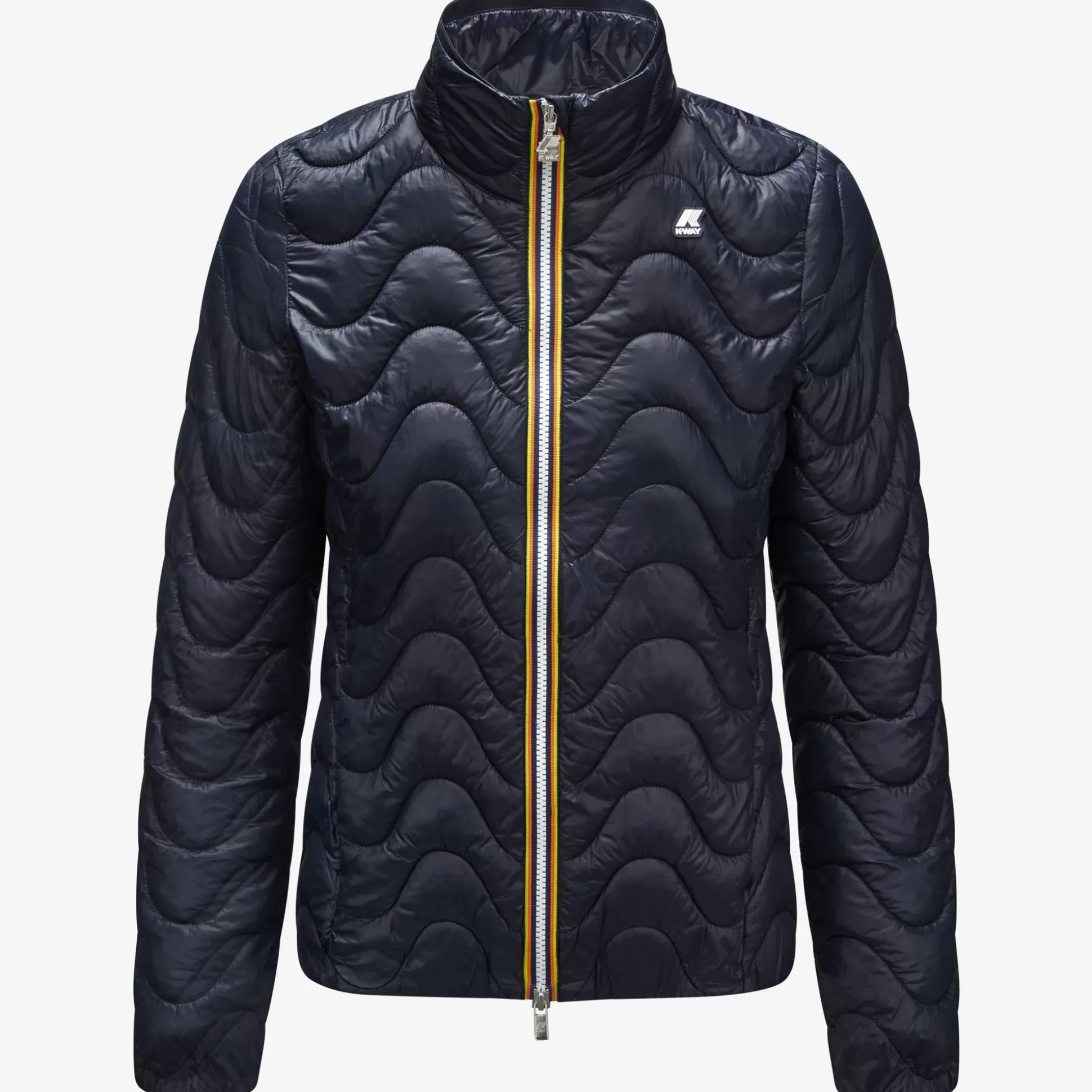 Hot K-Way VIOLETTE QUILTED WARM Bluedepth