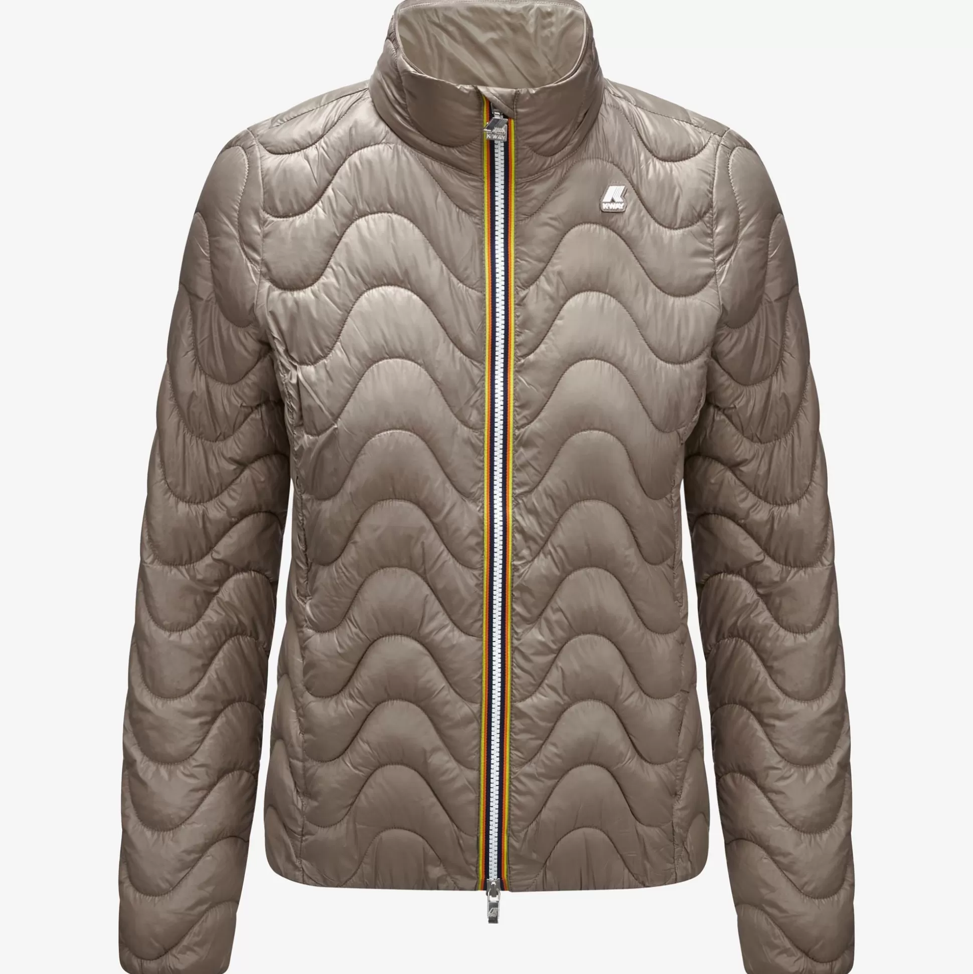 Store K-Way VIOLETTE QUILTED WARM Beigetaupe