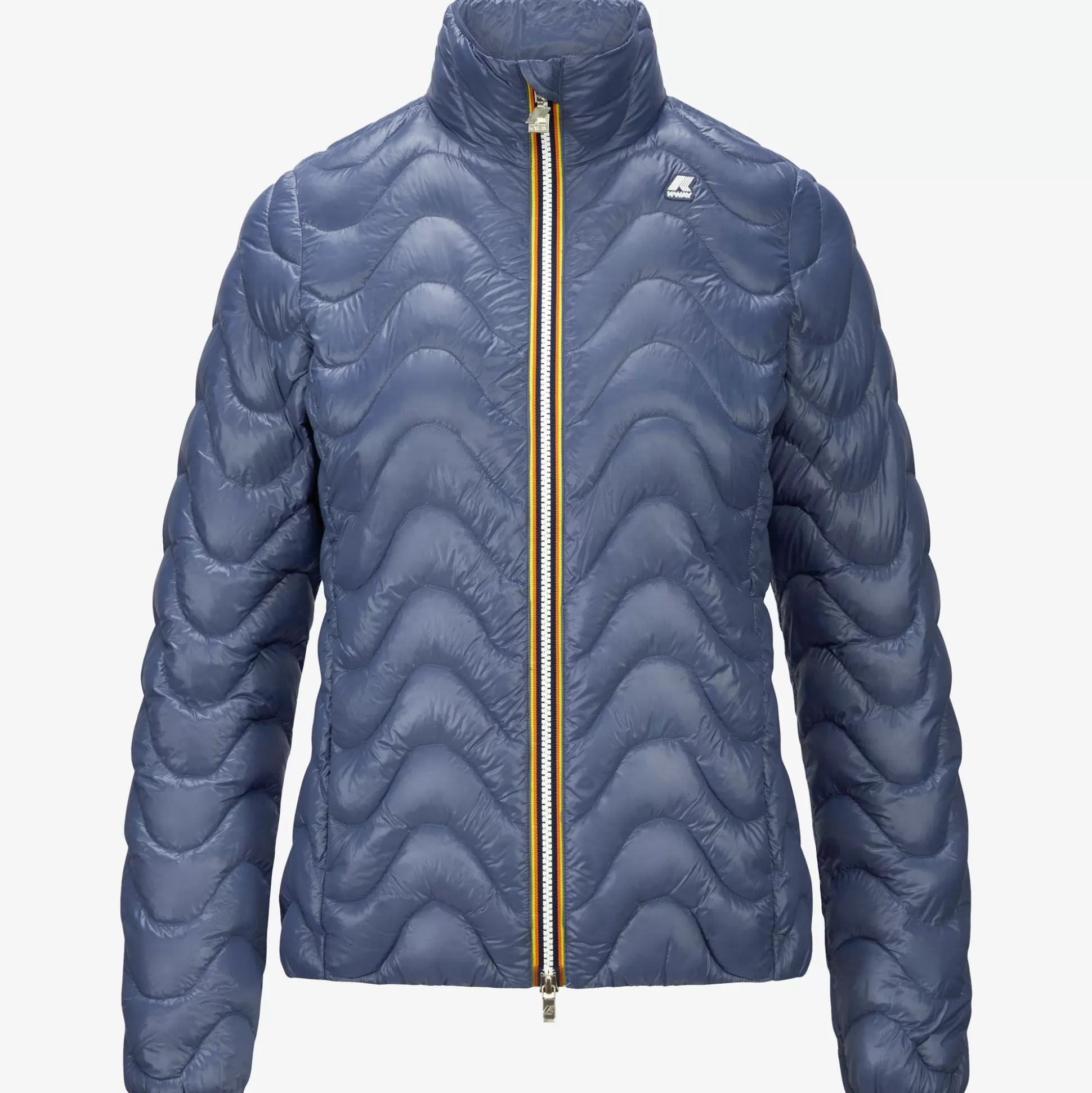 Flash Sale K-Way VIOLETTE QUILTED WARM Blueindigo