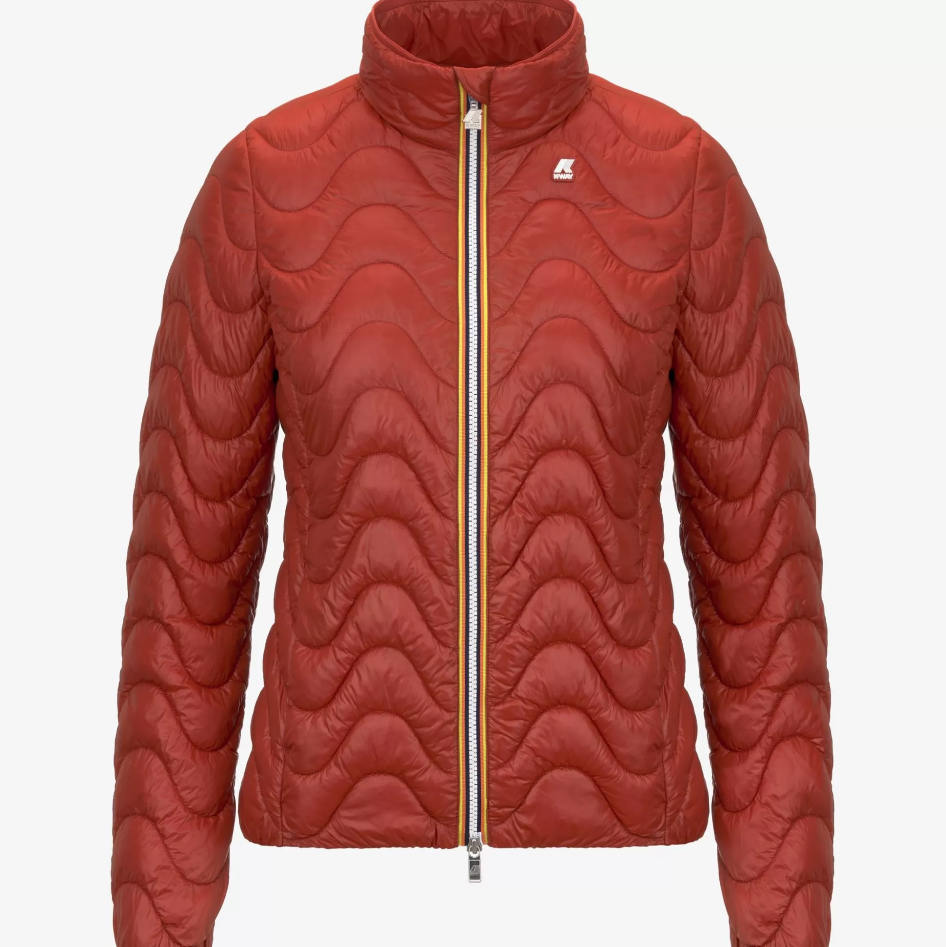Online K-Way VIOLETTE QUILTED WARM Redpompeian