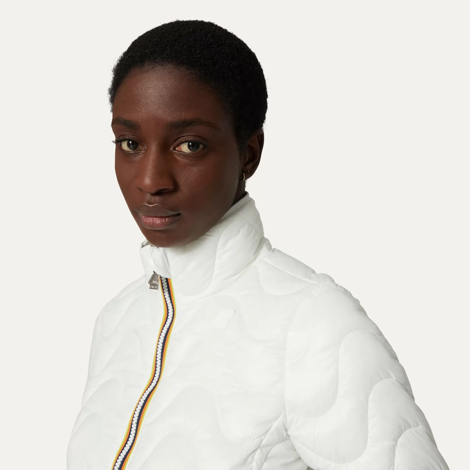 Best K-Way VIOLETTE QUILTED WARM White