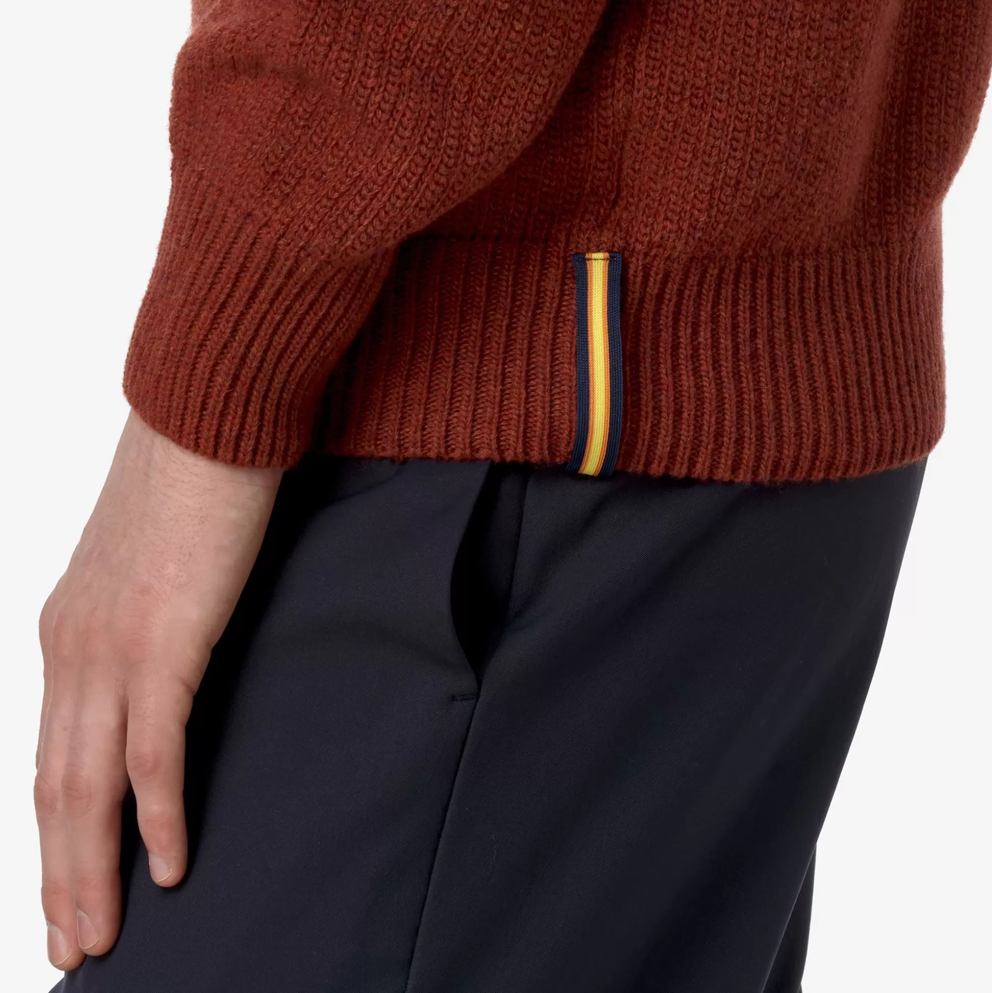 New K-Way VIRGIL MERINO Brownreddish