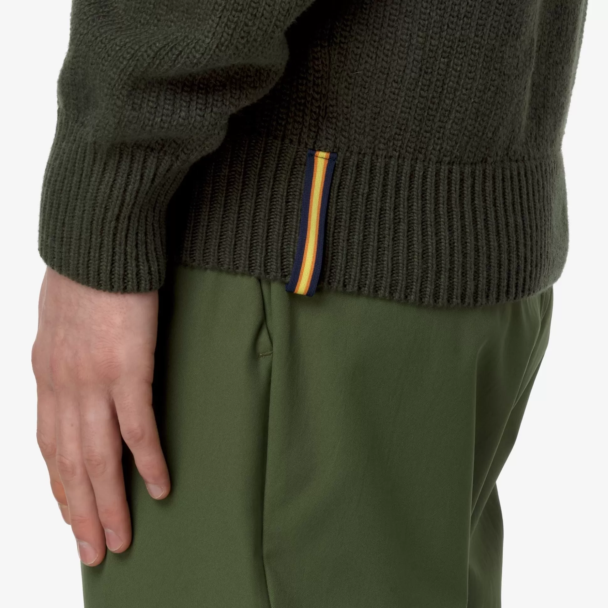 Shop K-Way VIRGIL MERINO Greenrifle