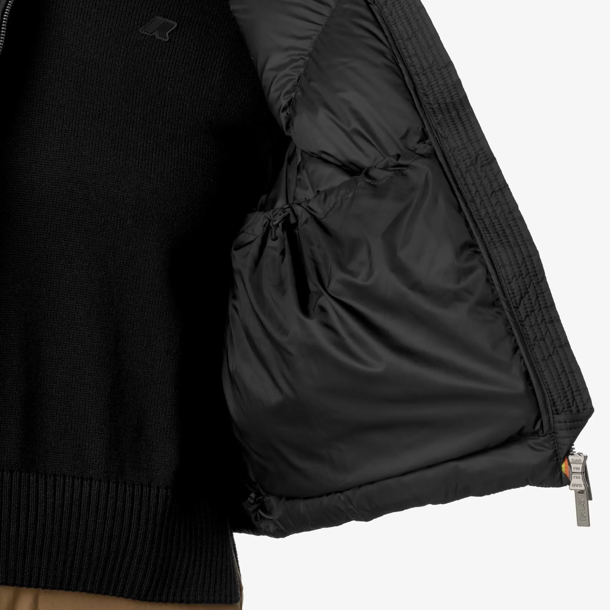 Store K-Way WILL SUPER LIGHT THERMO HEAVY Blackpure